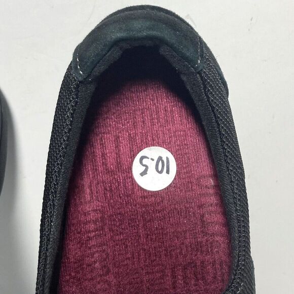 MUNRO Joliet Black Suede Fabric Comfort Shoe Hook Loop Slip On Shoes 10.5 - Picture 6 of 14